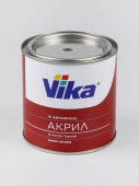 VIKA АВТОЭМАЛЬ АКРИЛОВАЯ ЧЕРНАЯ МАТОВАЯ АК-142