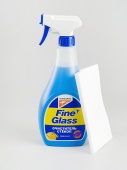 KANGAROO FINE GLASS ОЧИСТИТЕЛЬ СТЕКОЛ +САЛФЕТКА "АПЕЛЬСИН" 