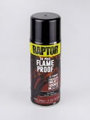 U-POL RAPTOR 1000°C эмаль огнестойкая черная матовая спрей Flame Proof