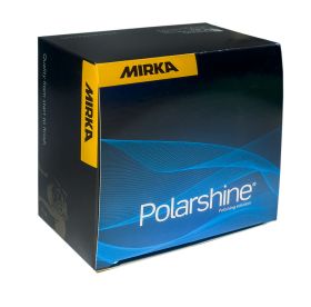 MIRKA ДИСК ПОЛИРОВАЛЬНЫЙ POLARSHINE ПОРОЛОНОВЫЙ РЕЛЬЕФНЫЙ ЖЕЛТЫЙ 85 ММ