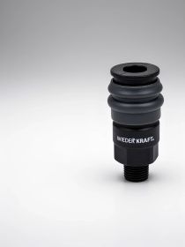 WIEDERKRAFT БЫСТРОСЪЕМНОЕ СОЕДИНЕНИЕ "МАМА-ВНЕШНЯЯ РЕЗЬБА 1/4"