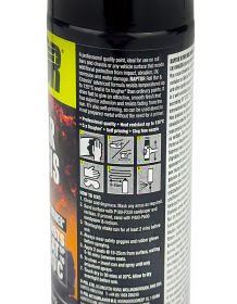 U-POL RAPTOR 120°C ЭМАЛЬ ДЛЯ КАРКАСОВ И ШАССИ ЧЕРНАЯ ПОЛУМАТОВАЯ 