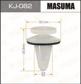 MASUMA КЛИПСА ПЛАСТИКОВАЯ КРЕПЕЖНАЯ KJ-082 АРТ. MB566720