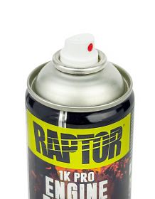 U-POL RAPTOR 300°C ЭМАЛЬ ДЛЯ ДВИГАТЕЛЯ ЧЕРНАЯ ГЛЯНЦЕВАЯ