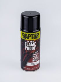 U-POL RAPTOR 1000°C ЛАК ОГНЕСТОЙКИЙ ПРОЗРАЧНЫЙ ПОЛУМАТОВЫЙ-СПРЕЙ FLAME PROOF