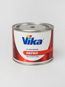 VIKA АВТОЭМАЛЬ АКРИЛОВАЯ ЧЕРНАЯ МАТОВАЯ АК-142