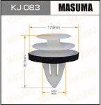 MASUMA КЛИПСА ПЛАСТИКОВАЯ КРЕПЕЖНАЯ KJ-083 АРТ. 67771-17020