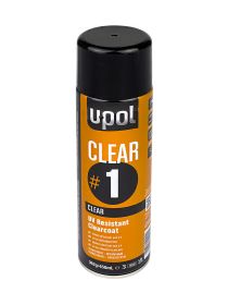 U-POL ЛАК CLEAR#1K СПРЕЙ