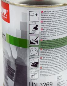 APP РЕ POLY-PLAST СМОЛА ПОЛИЭФИРНАЯ