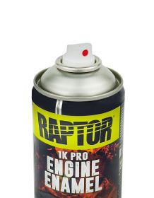 U-POL RAPTOR 300°C ЭМАЛЬ ДЛЯ ДВИГАТЕЛЯ ЧЕРНАЯ МАТОВАЯ СПРЕЙ