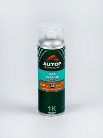 AUTOP ЛАК АКРИЛОВЫЙ МАТОВЫЙ №26